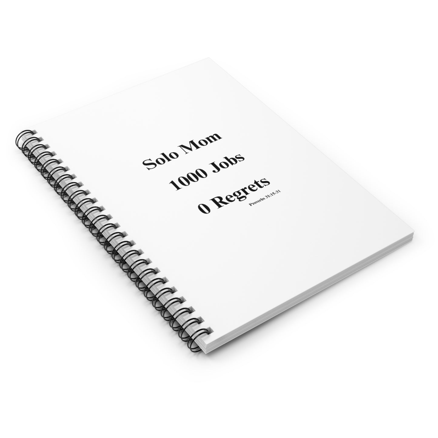 Solo Mom Notebook