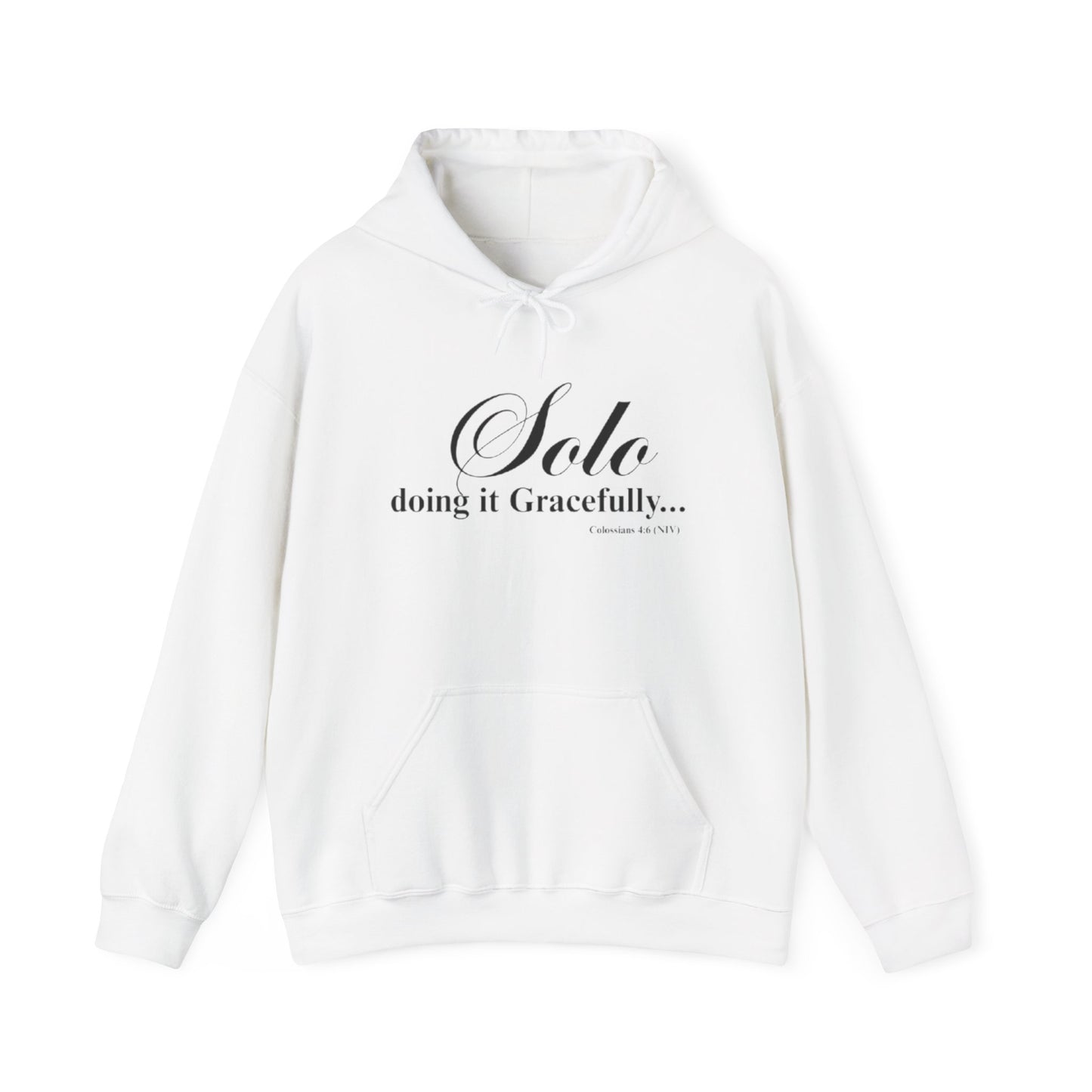 Solo doing it Gracefully Unisex Hoodie