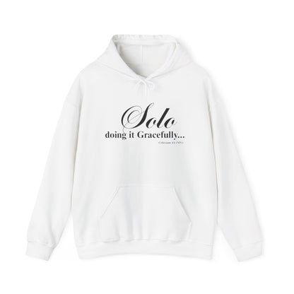 Solo doing it Gracefully Unisex Hoodie