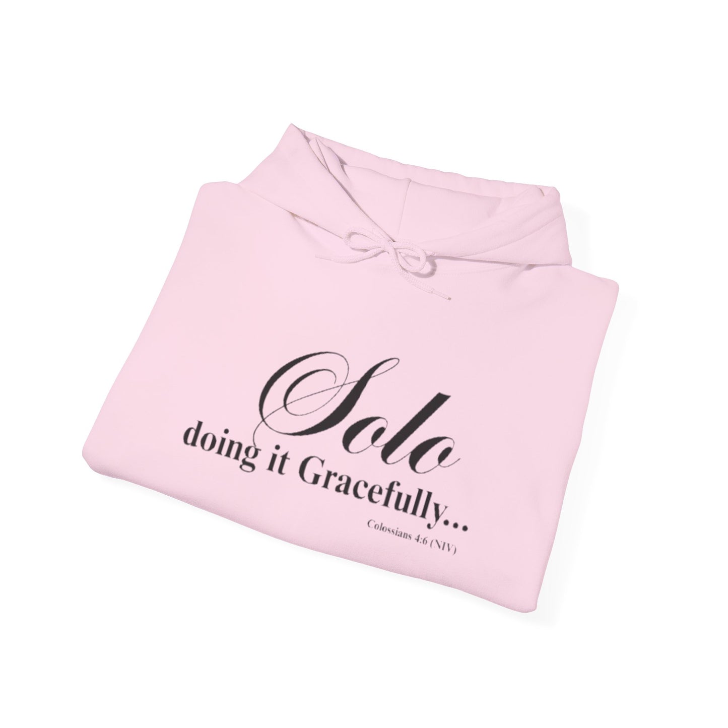 Solo doing it Gracefully Unisex Hoodie