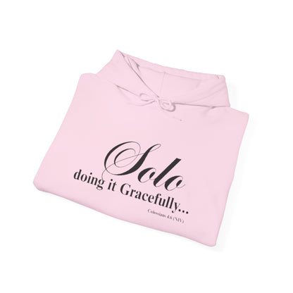 Solo doing it Gracefully Unisex Hoodie