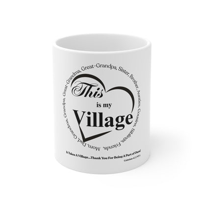 This Is My Village  Mug
