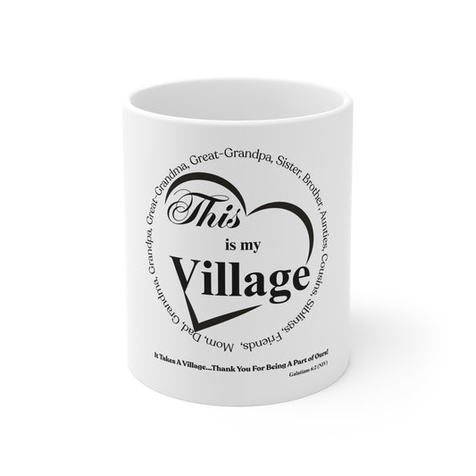 This Is My Village  Mug