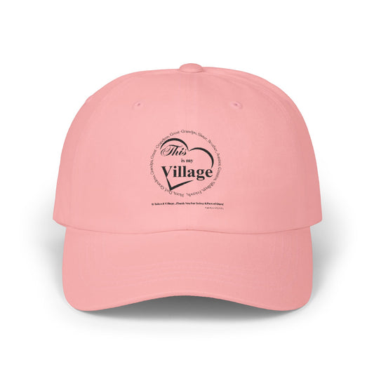 The Village" Heart Logo Baseball Hat
