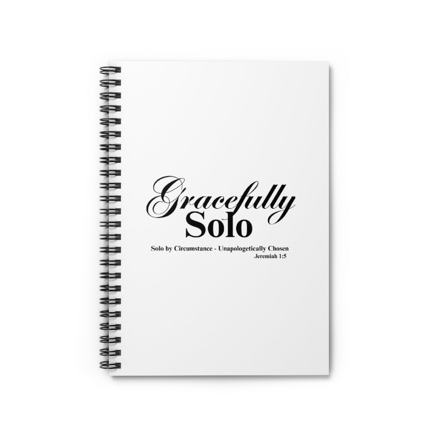 Gracefully Solo  Notebook