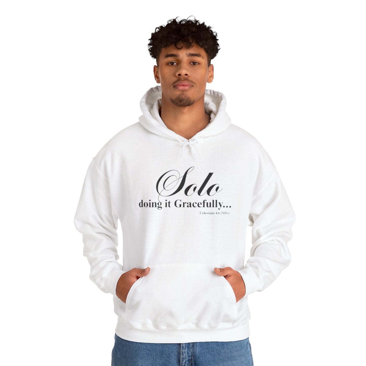 Solo doing it Gracefully Unisex Hoodie