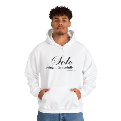 Solo doing it Gracefully Unisex Hoodie