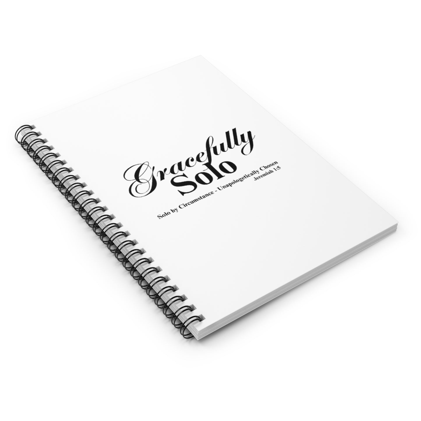 Gracefully Solo  Notebook