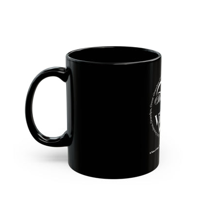 This Is My Village Black Mug