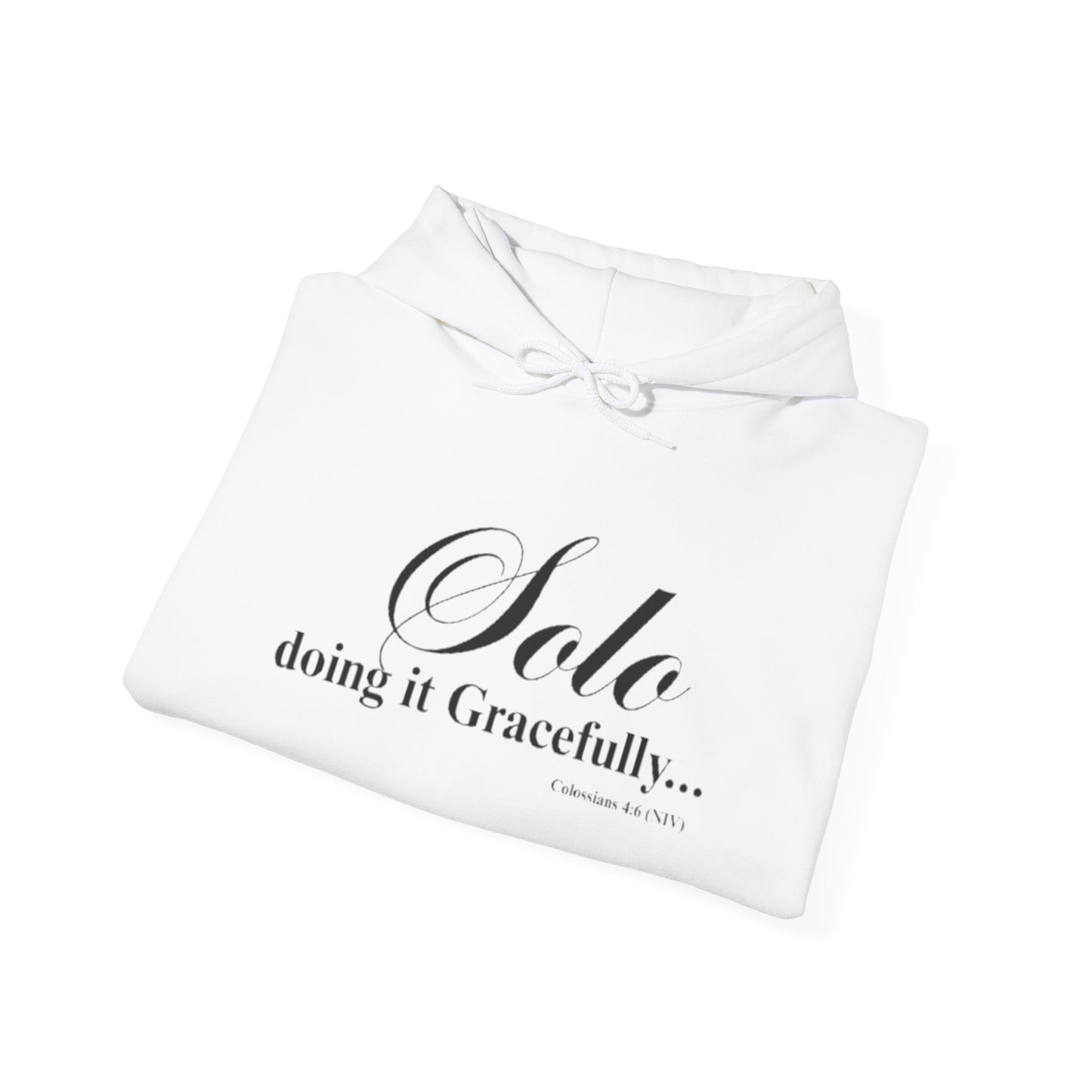 Solo doing it Gracefully Unisex Hoodie