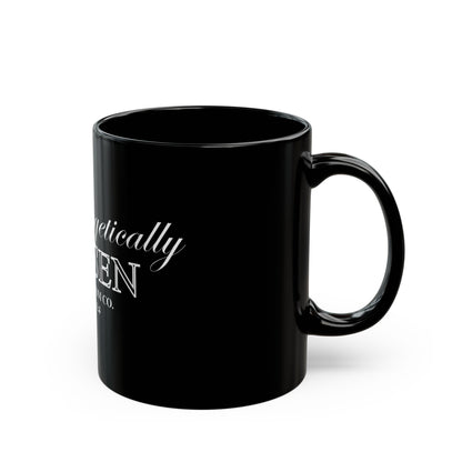 Unapologetically Chosen Black Mug