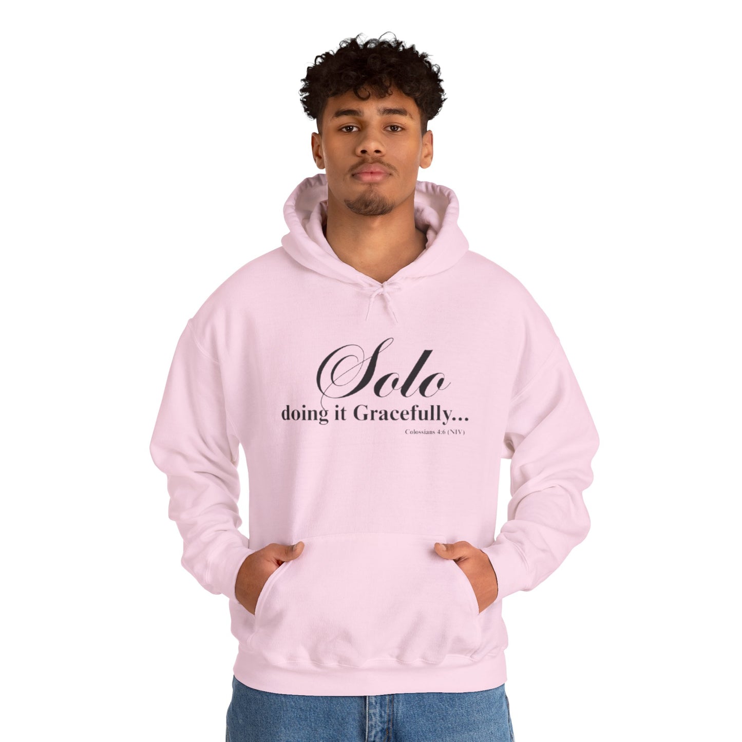 Solo doing it Gracefully Unisex Hoodie