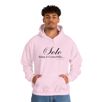 Solo doing it Gracefully Unisex Hoodie