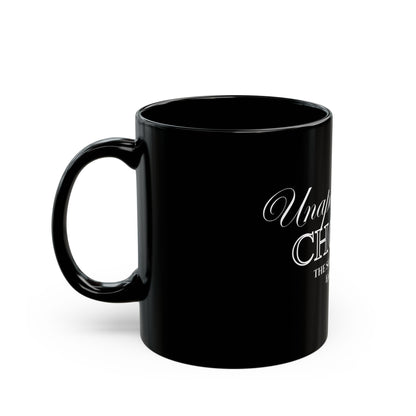 Unapologetically Chosen Black Mug