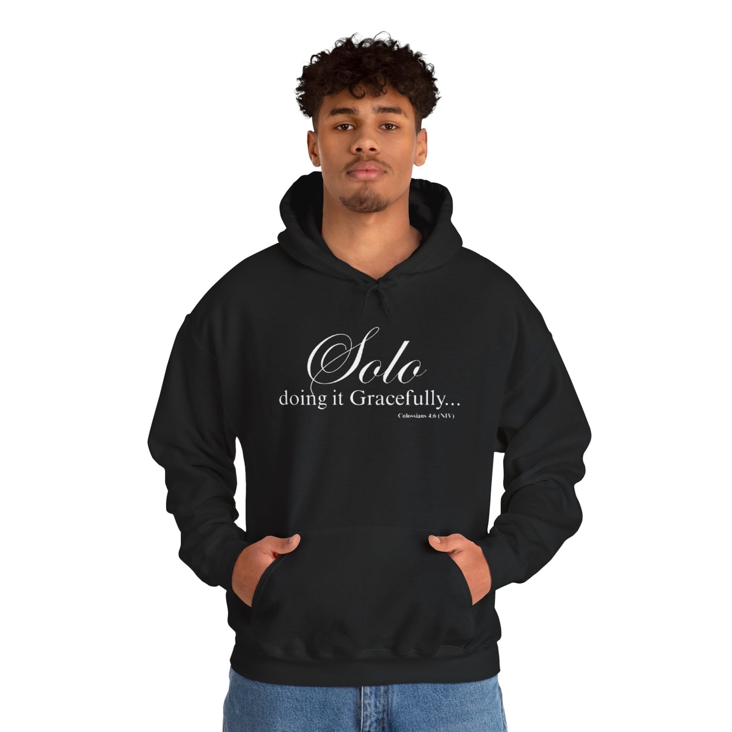 Solo doing it Gracefully Unisex Hoodie