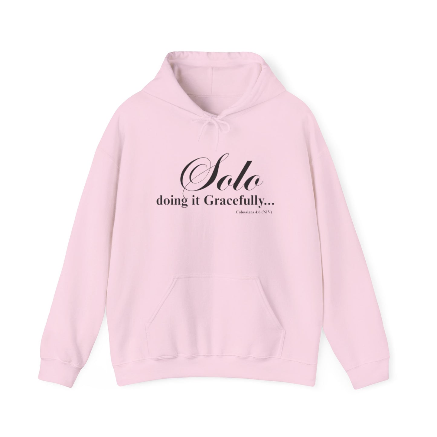Solo doing it Gracefully Unisex Hoodie