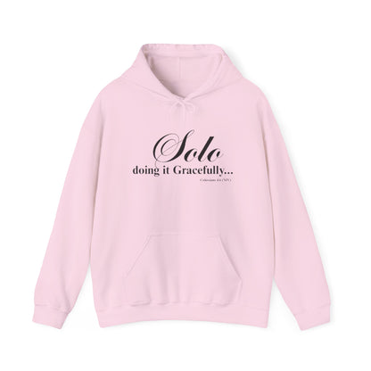 Solo doing it Gracefully Unisex Hoodie